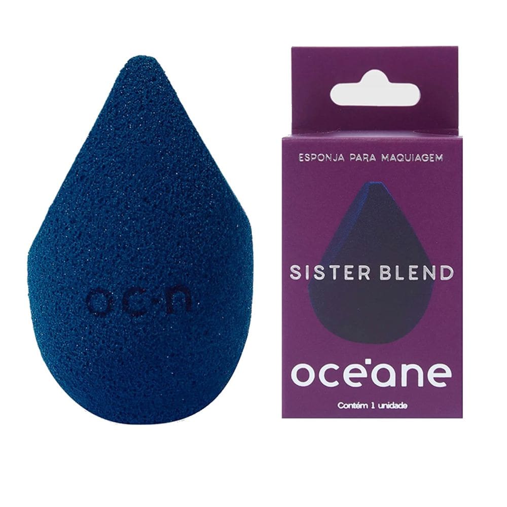 Esponja De Maquiagem Sister Blend Azul - Oceane