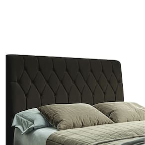 Cabeceira Para Cama Box Queen Istambul Dobuê 1.60m Com Capitonê Chocolate