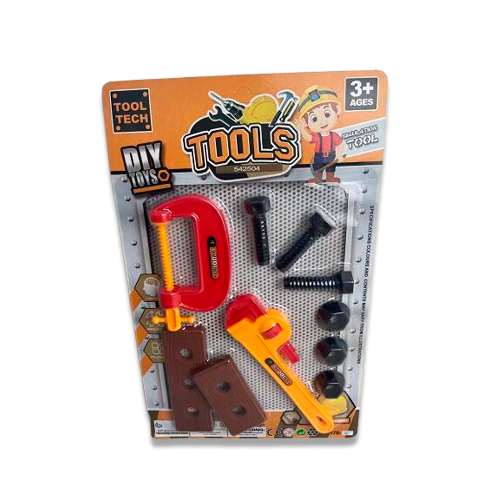 Kit Ferramenta de brinquedo (12 Unidades)