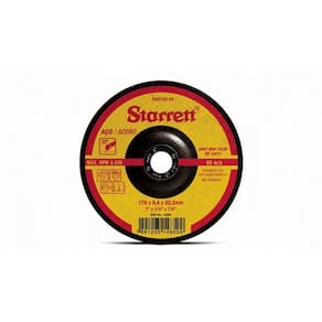 DISCO DE DESBASTE PARA FERRO 7" 1/4" X 7/8" STARRET