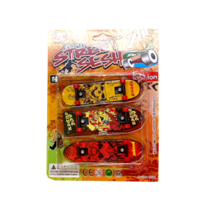 Kit com 3 Skates de Dedo - Diversão em Dobro (24 Kits)