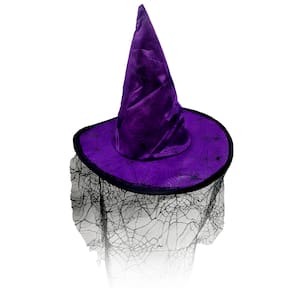 Chapéu Bruxinha Véu (12 Unidades)