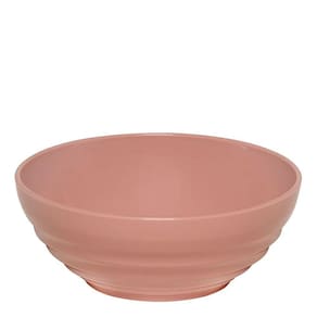 Bowl Oriental Redonda 1,2l Rosé Em Polipropileno Linha Tendência Vem