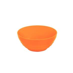 Bowl Oriental Redonda 500ml Laranja Em Polipropileno Linha Tropical Vem