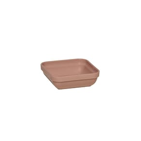 Travessa Cheff Quadrada 250ml Rosé Em Polipropileno Linha Tendência Vem