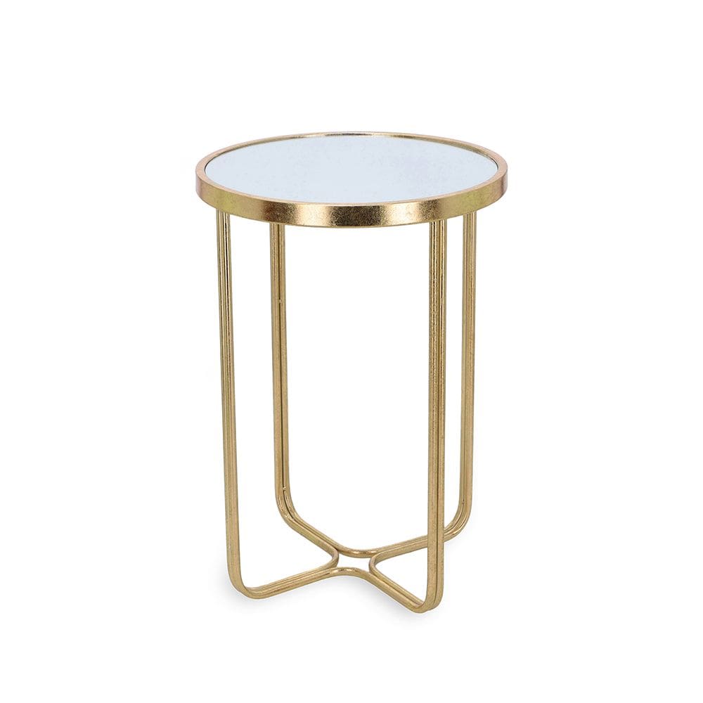 Mesa em Metal com Espelho 18946 Mart