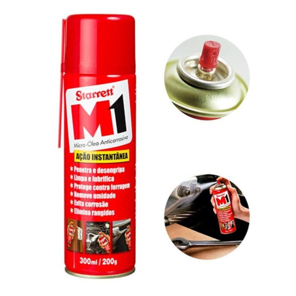 Oleo Anti-Corrosivo M1 300Ml Starrett M1-215