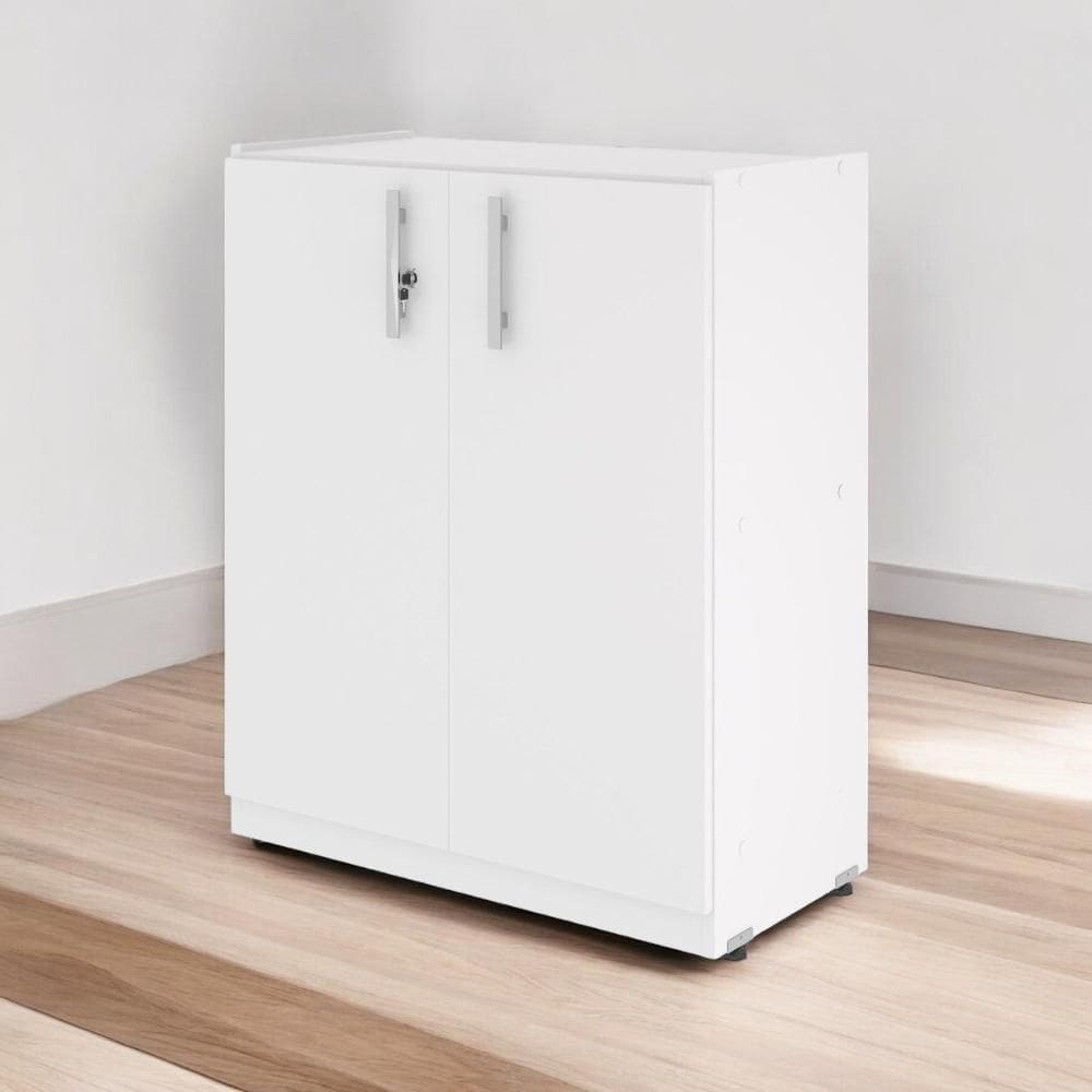 Armário Balcão 02 Portas Light Branco