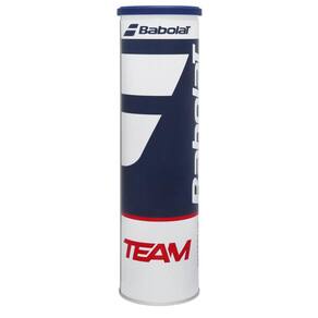 Bola de Tênis Babolat Team All Court Tubo em Lata com 4 Bolas