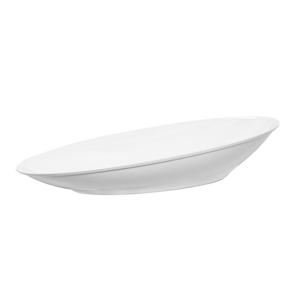 Saladeira Oval 60cm Branca Em Polipropileno Linha Tropical Vem