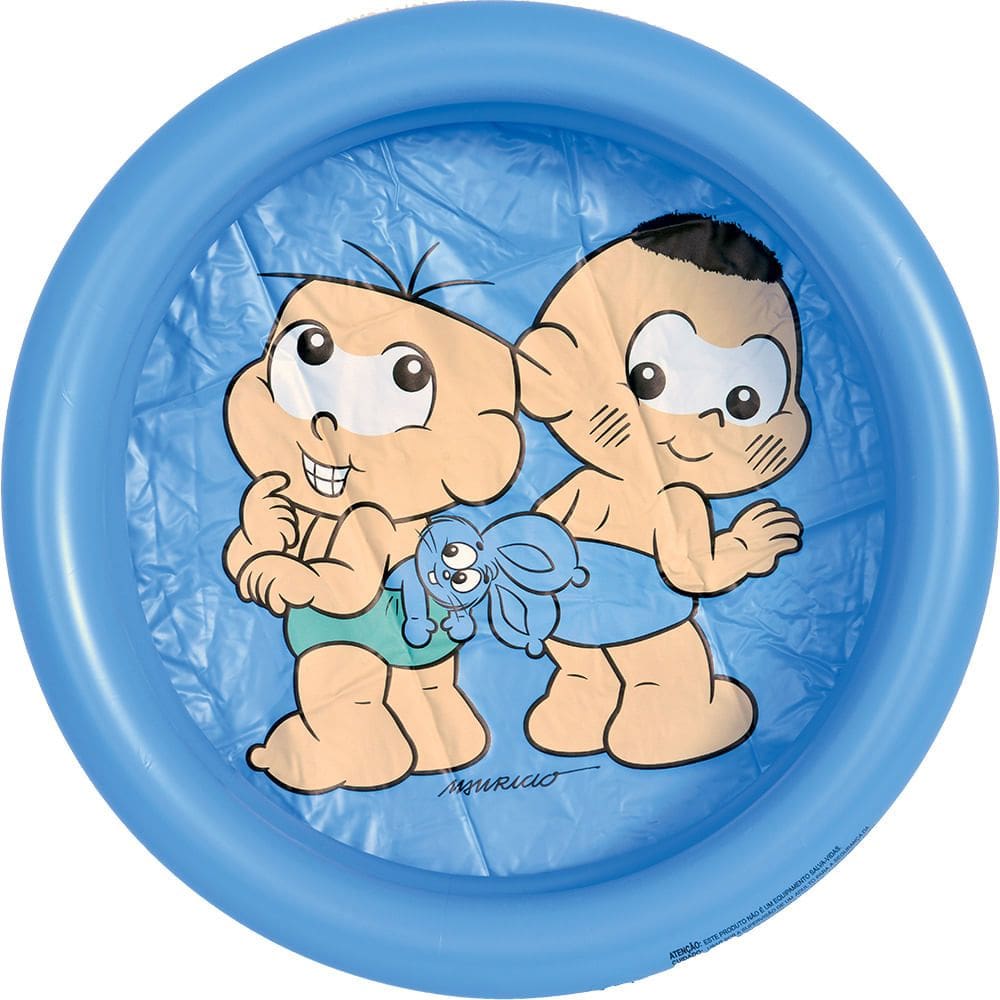 Piscina Inflavel Banheira Infantil Turma Da Monica Baby 61cm - Bel Fix