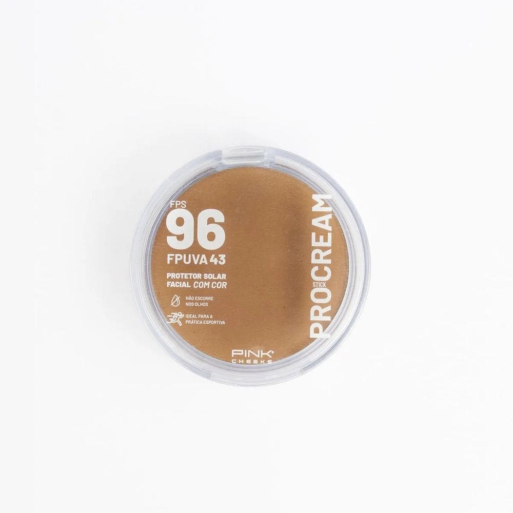 Pro Cream Protetor Solar Multifuncional FPS96 FPUVA43 14g - PRO15 - Pink Cheeks