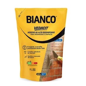 Bianco 900g Adesivo Aditivo Argamassa Chapisco Fixa Vedacit