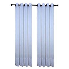 Cortina Tecido Voil Linho Flame 3,00x2,50 Branco