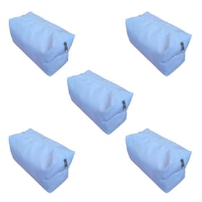 Kit 5 Necessaire Organizadora De Malas E Maquiagens Branco