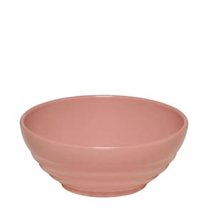 Bowl Oriental Redonda 500ml Rosé Em Polipropileno Linha Tendência Vem
