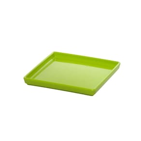 Prato Square Quadrado 13,5x13,5 Verde Em Polipropileno Linha Tropical Vem