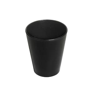 Copo Fresc Redondo 350ml Preto Em Polipropileno Linha Tropical Vem