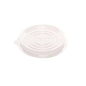 Tampa Descartável Para Sopeira 250ml Natural Em Pvc Vem (1.800 Un.)
