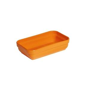 Travessa Cheff Retangular 250ml Laranja Em Polipropileno Linha Tropical Vem