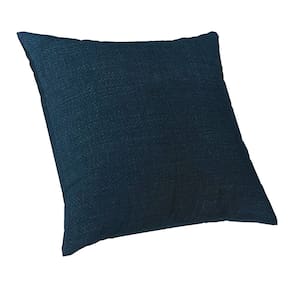Capas De Almofadas Decorativa Moderna 50x50cm Suede Azul