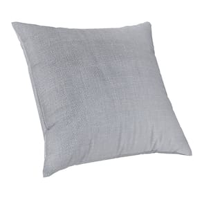 Capas De Almofadas Decorativa Moderna 50x50cm Suede Prata