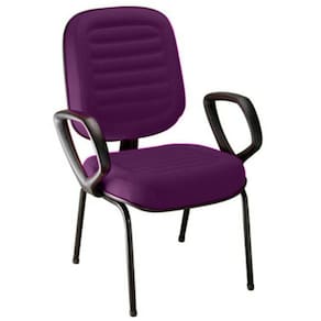 Cadeira para Escritório Diretor Gomada Linha Blenda Roxo