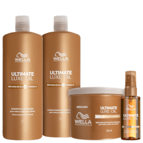 Kit Wella Professionals Ultimate Luxe Oil Salon (4 Produtos)