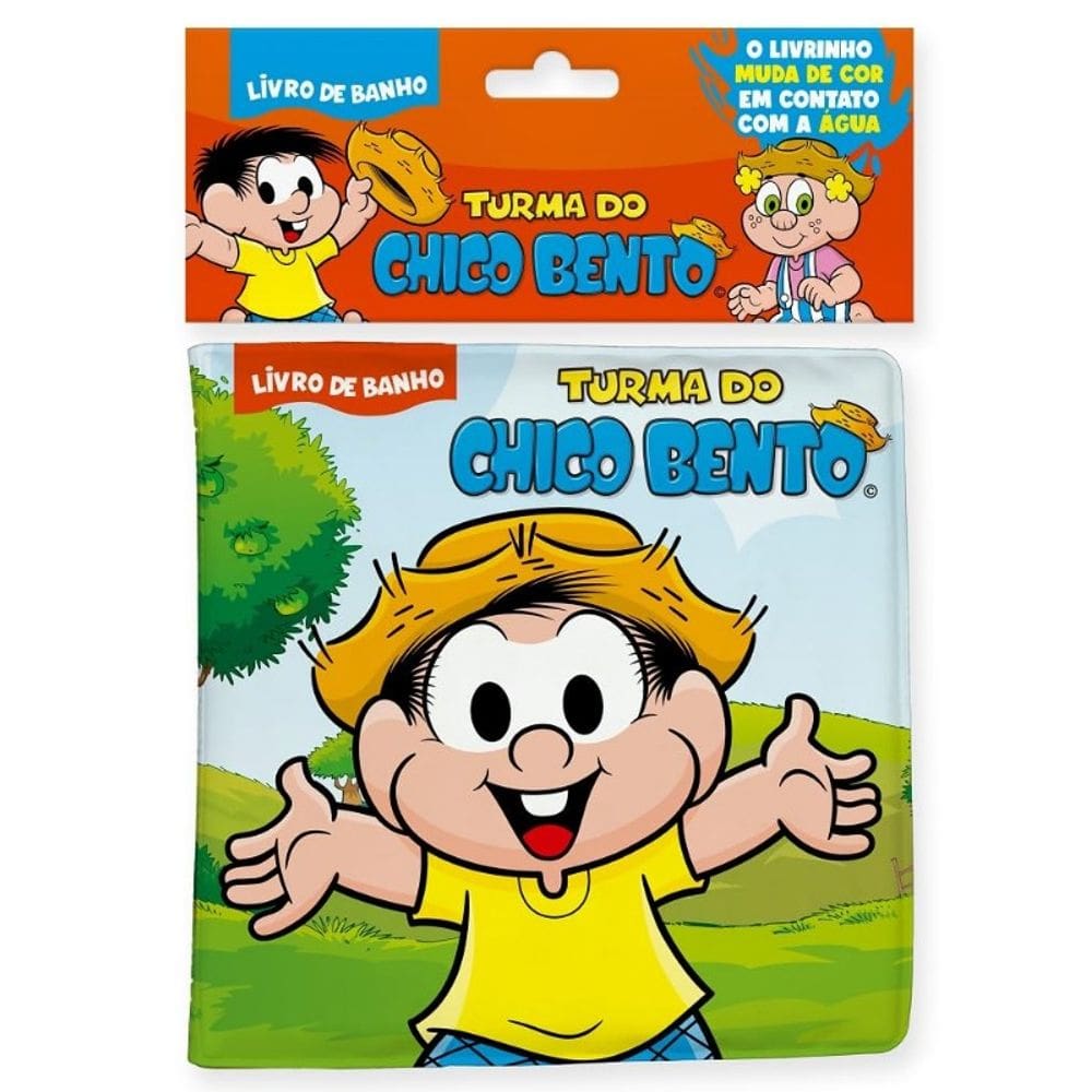 Turma do Chico Bento Livro de Banho