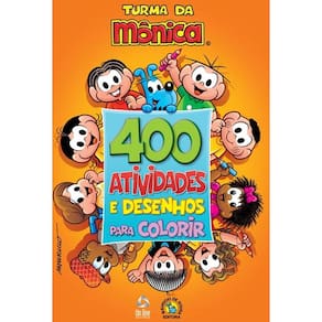 Turma da Monica - Livro 400 Atividades e Desenhos