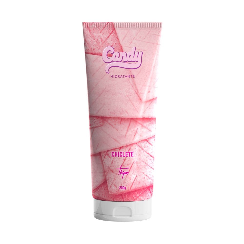 Hidratante Corporal (200g) Linha Candy - Fragrância: Chiclete