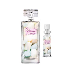Perfume Candy - Marshmallow (55ml) Linha Gourmand Thipos + Portable (7ml)