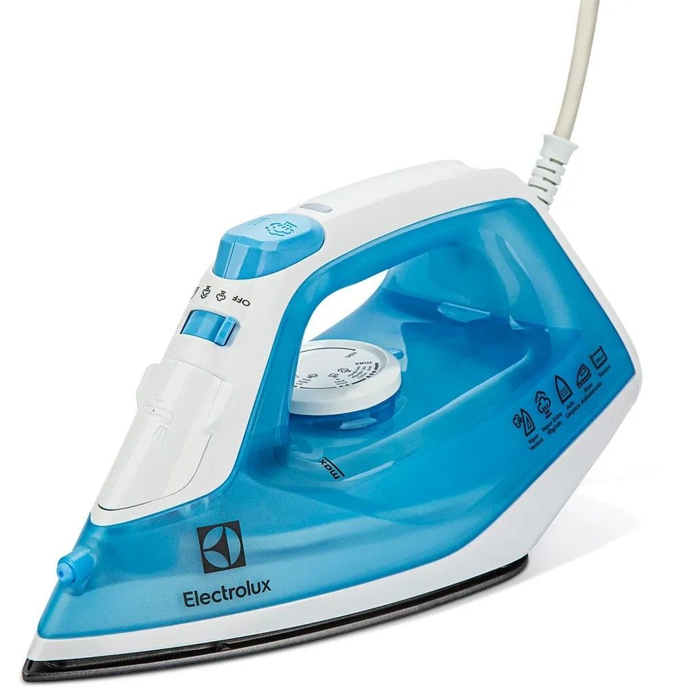 Ferro de Passar Roupa Electrolux A Vapor SIE60 VERTICAL Antiaderente Easyline