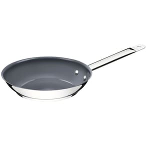 Frigideira Rasa Aço Inox 30cm 2,9L Cerâmica Grafite Fundo Triplo Tramontina 62635306