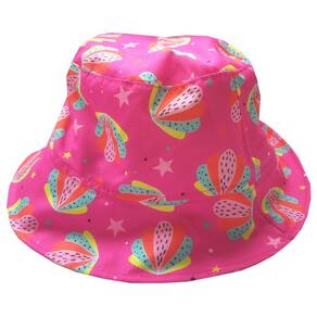 Chapéu Bebê Proteção UV Conchas Pink Everly