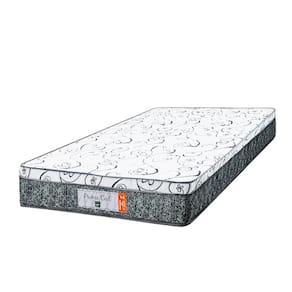 Colchão Solteiro Prime Coil Europillow Cinza Mola Ensacada Comfort Prime 88x20x188