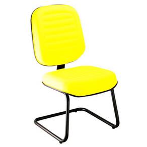 Cadeira Diretor para Escritório Linha Blenda Amarelo