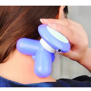 Mini Massageador Portátil Corporal Usb Pilhas