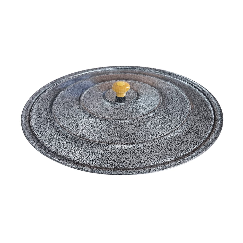 Tampa Redonda de Alumínio Craqueado de 41 Cm Para Chapa Disco de Arado Mk