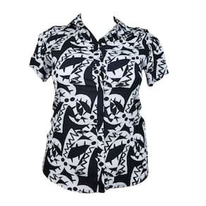 Camisete feminino MC Estampado Doce Brisa 100% Viscose