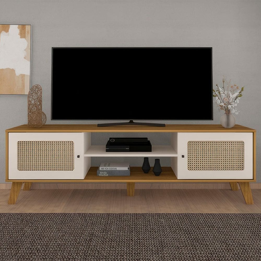 Rack Bancada Charlotte Para Tv 75