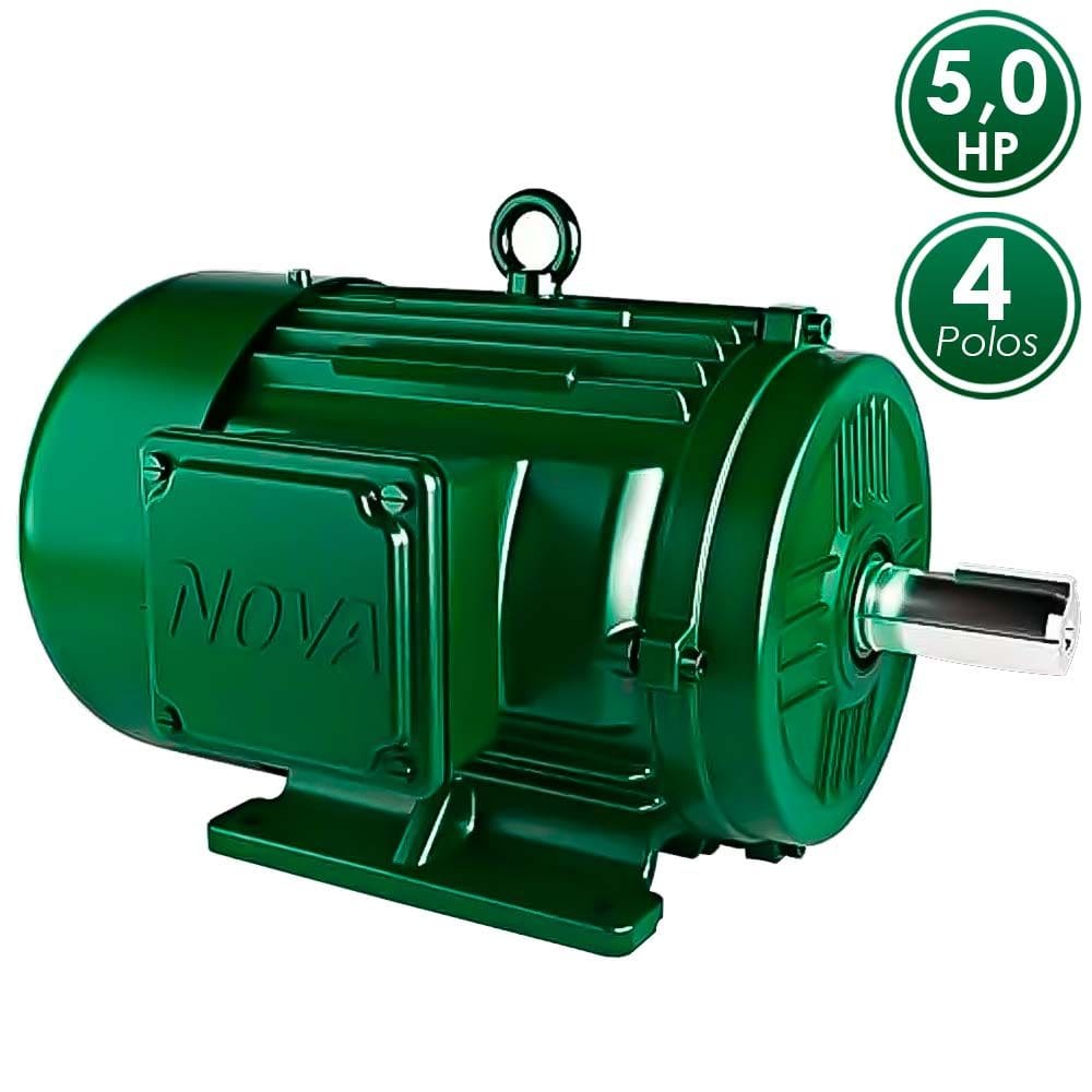 Motor Baixa Trifasico 05,00Cv Blindado Nova M752820a00