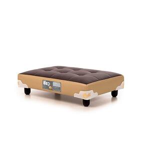 Cama Pet Bed Marrom/Bege 60x40x12cm