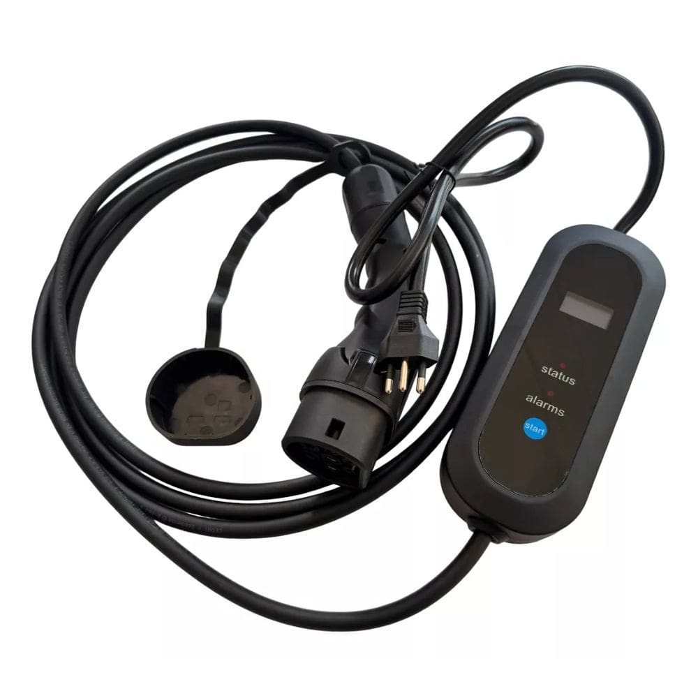 Carregador Carro Eletrico 3.5 Kw Portatil Tipo 2
