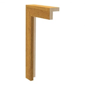 Kit com 40 Barras Arremate Mdf 250 Moldufama 25mmx2,5cm Metro Linear 96m Turim