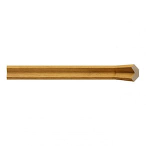 Kit com 10 Barras Arremate Mdf 280 Moldufama 12mmx2,8cm Metro Linear 24m Turim