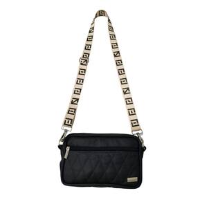 Bolsa Feminina Transversal Couro Preto - Coutre Bolsas