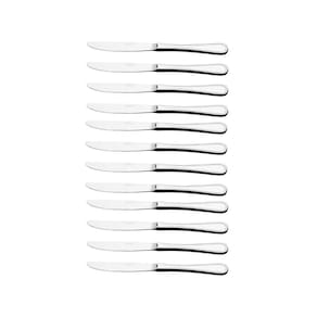Jogo Faca De Sobremesa Bulevar Inox Brinox Kit 12 Peças