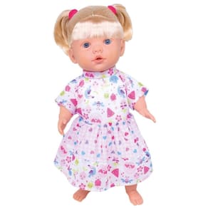 Boneca Marcelle Reborn Brinquedo Loira Fala 60 Frases Milk
