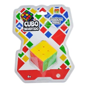 Cubo Mágico Cúbico 3x3x3 Peças Cubo Divertido Dm Toys 6401